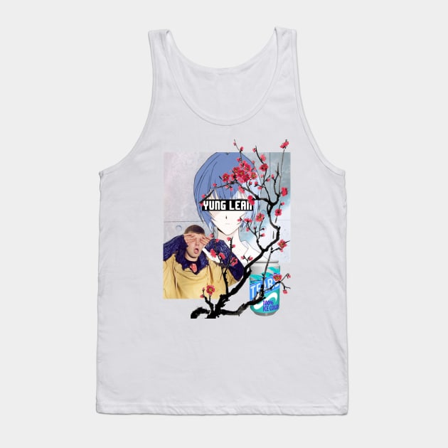 yung lean anime vaporwave aesthetics Tank Top by Simonpeters98